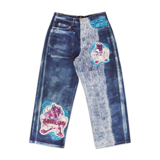 MINDBLOWN x GUVMANIAN LOVELACE DENIM PANT