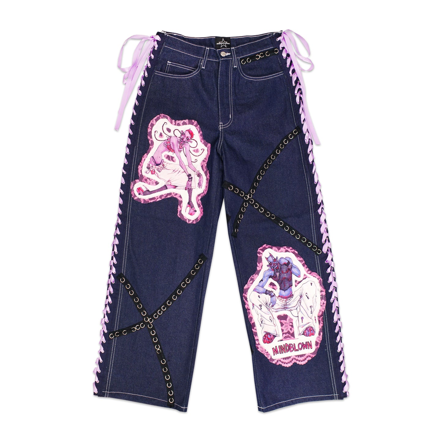 MINDBLOWN x GUVMANIAN HARD CANDY DENIM PANT