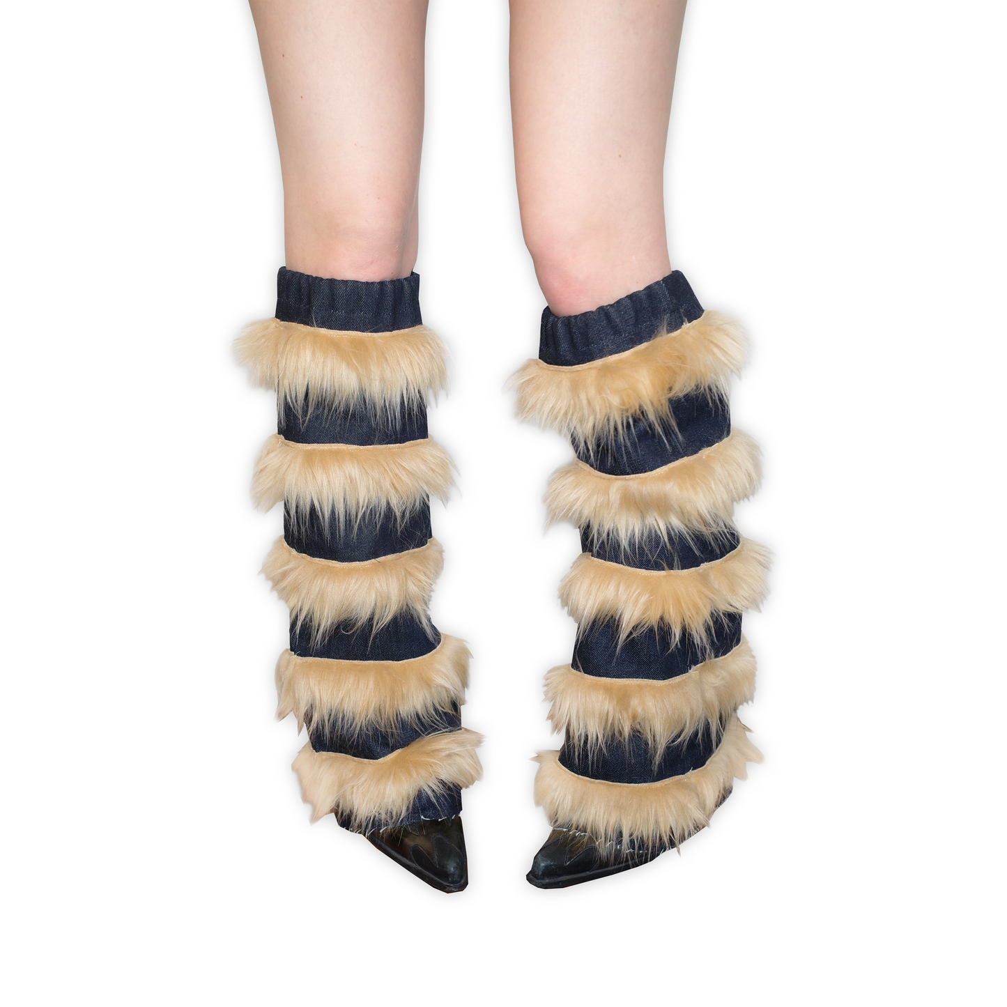 SNOW BUNNY LEG WARMERS